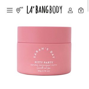 UNOPENED SARAH’S DAY NATURAL DEODORANT- 3 PACK.